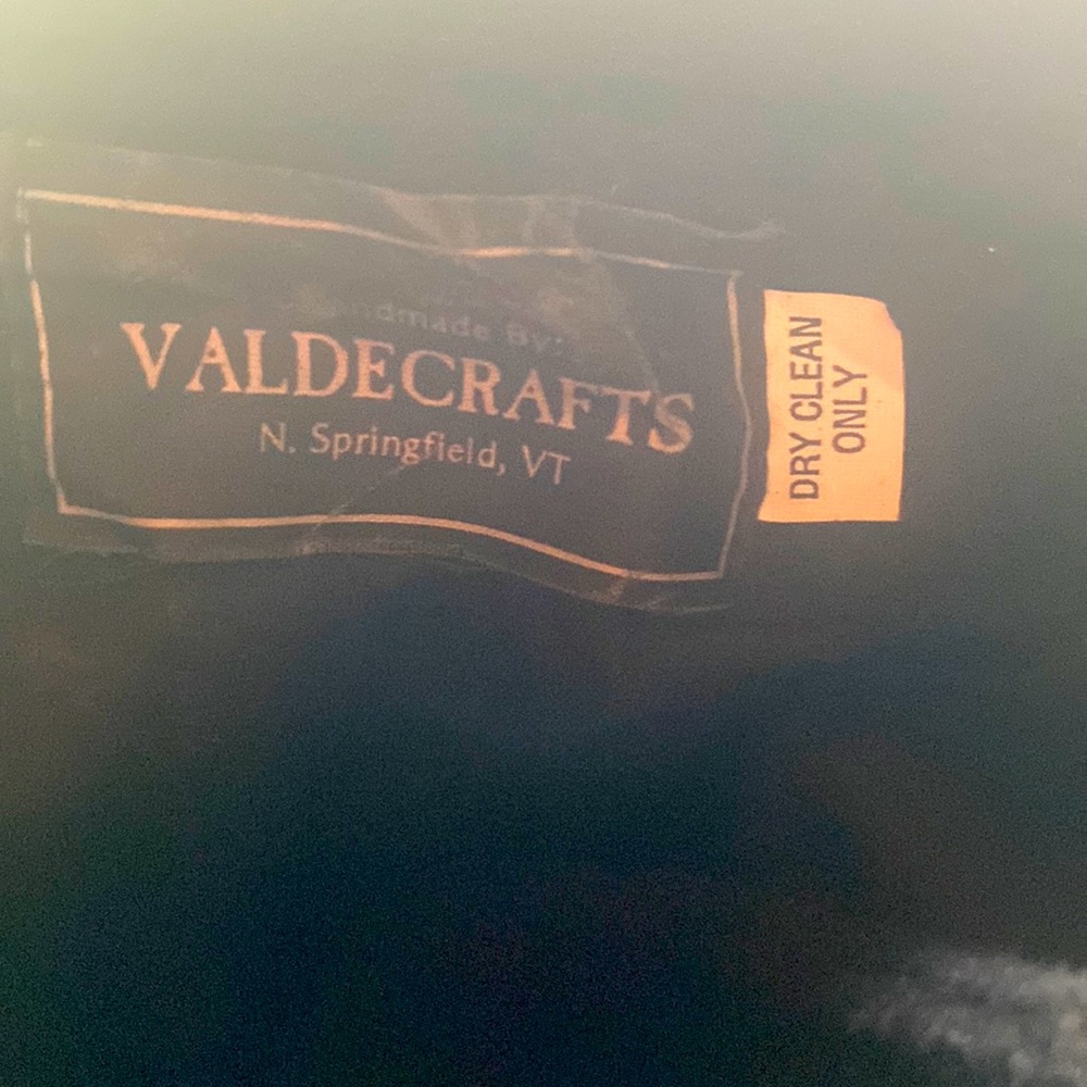 Long caped coat by a handcrafted company in Vermont